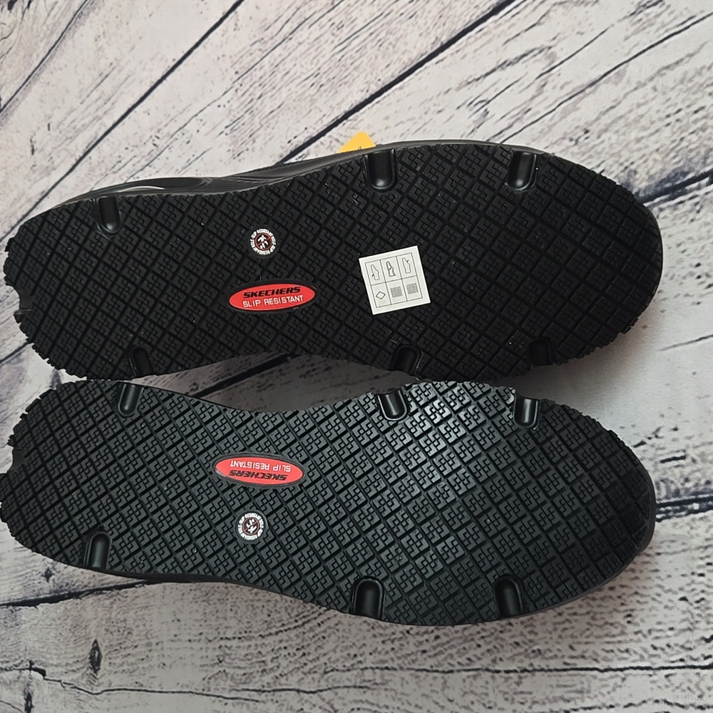 Skechers Hands Free Slip Ins Work Shoes - Picture 8 of 14